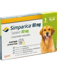 Simparica 80mg 20-40kg 1 comp