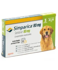 Simparica 80mg 20-40kg 3 comp